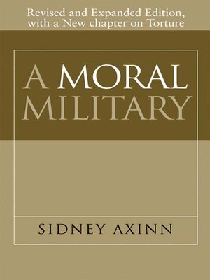 cover image of A Moral Military